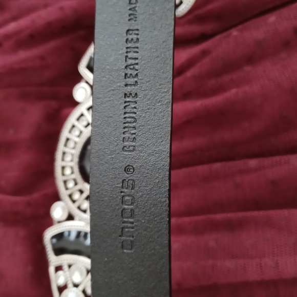 Chico's belt Leather Size S/M - Picture 9 of 9